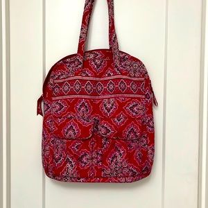 Vera Bradley laptop bag perfect for one night stays or for a normal handbag